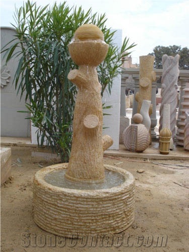 Stone Garden Fountain