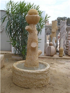 Stone Garden Fountain