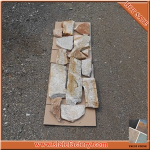 China Beige Quartzite Castle Rock Stone Masonry Stone Cultured Stone for Walling, Castle Rock Stone, Cultured Stone Wall