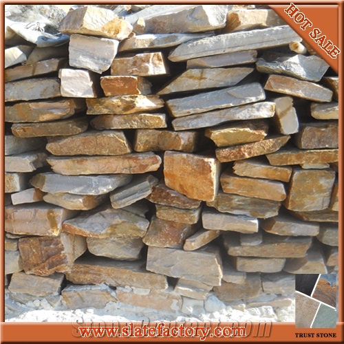 Trust Stone Factory Natural Stone Masonry, Beige Rock Stone Cladding, Castle Stone Wall