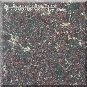 Verde Bahia Granite Tombstone-Dark Green Violet Stone Monuments for Beloved Ones in Peace