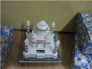 Alabaster Taj Mahal, White Alabaster India