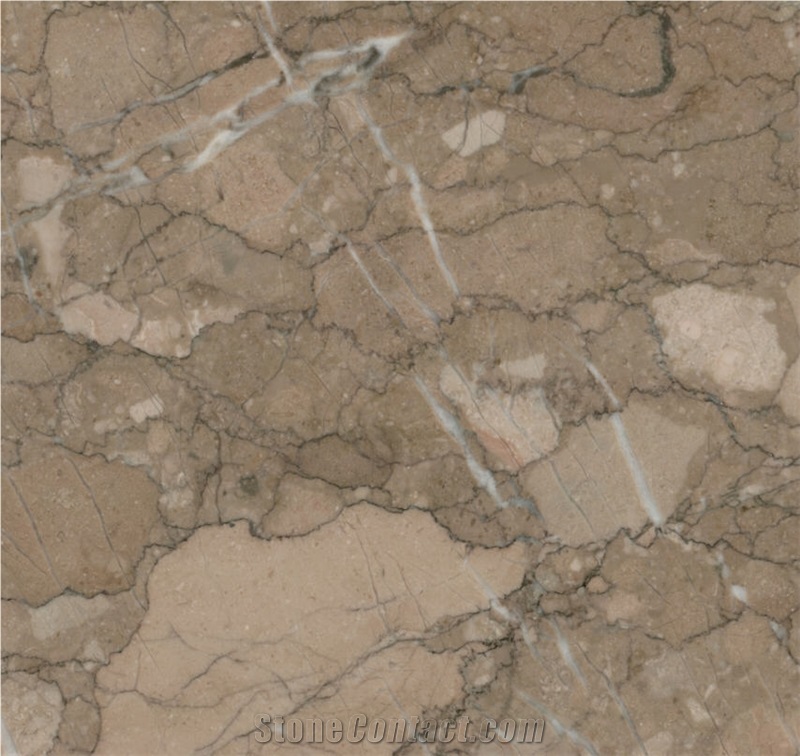 Tiger Beige Dark Marble Tiles, Slabs