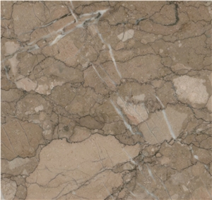 Tiger Beige Dark Marble Tiles, Slabs