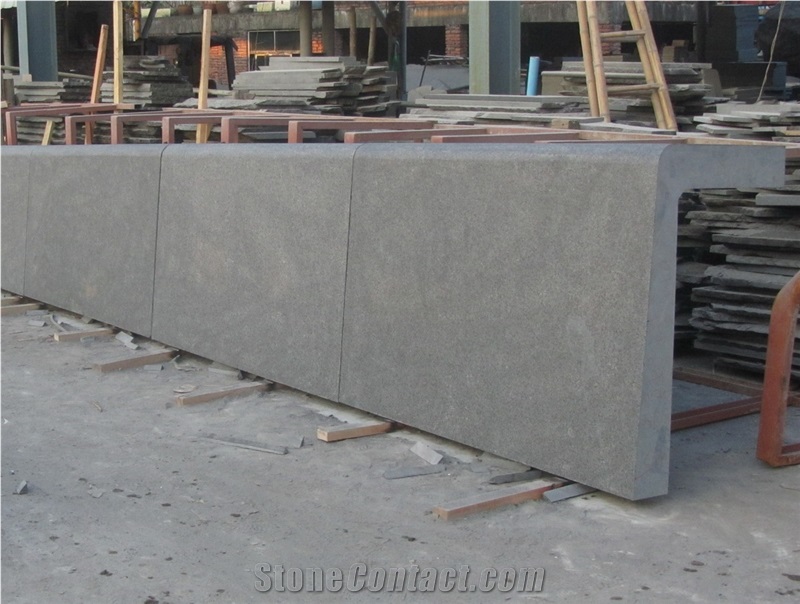 G684 Fuding Black Basalt /China Black Basalt Irregular Items