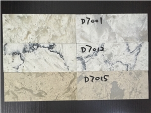 Supply Veined Quartz Stone Solid Surface and Bathroom Vanity Top with Bright Surface Non-Porous But Cheap Price More Durable Than Granite Standard Size 31/37/43/49/61/73*22.5inch