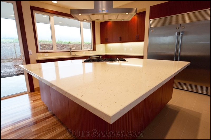 Wholesale Quartz Kitchen Countertops Standard Slab Size More Durable Than Granite Thickness 2/3cm Standard Sizes 108*26inch