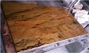 Parda Gold Granite Steps, Romantic Gold Granite