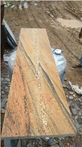 Parda Gold Granite Steps, Romantic Gold Granite