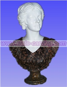 China Multicolor Marble Carved Sculptures