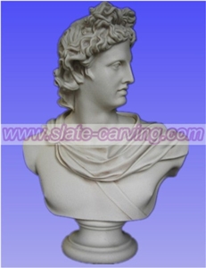 China White Marble Bust, White Marble Sculpture & Statue China White Marble Bust, White Marble Sculpture & Statue