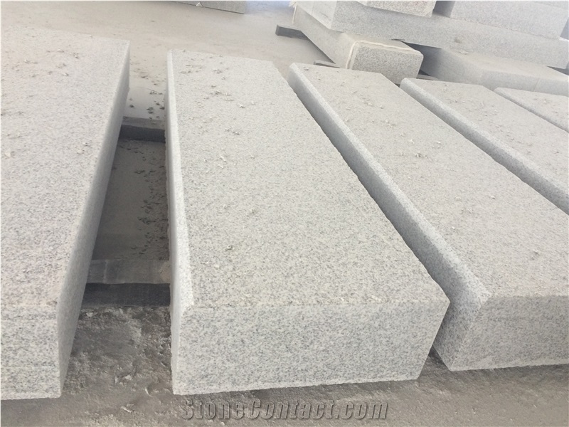 G603 Crystal Grey Granite Kerbstone,Silver Grey Granite Curbs