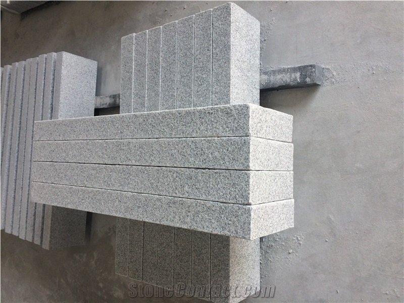 G603 Crystal Grey Granite Kerbstone,Silver Grey Granite Curbs