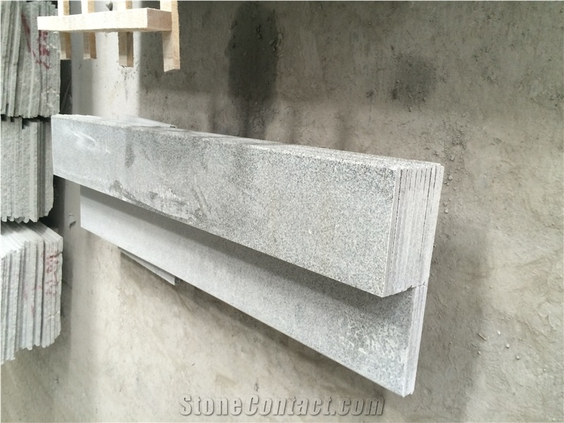 G603 Grey Granite Stair Treads, Stair Case