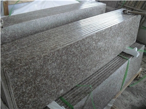 G664 Granite Stair Case, Bainbrook Brown Granite Stairs & Steps
