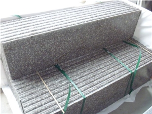 G664 Granite Stair Case, Bainbrook Brown Granite Stairs & Steps