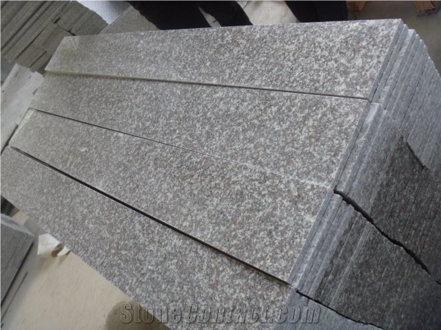 G664 Granite Stair Case, Bainbrook Brown Granite Stairs & Steps