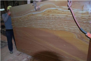 Rainbow Sandstone Big Slab & Tiles