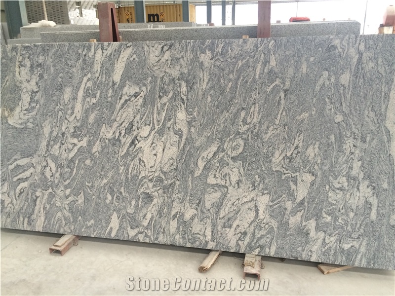 Sandwave Granite,China Juparana Grey Granite Slab & Tiles