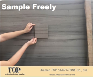 Wholesaler Cheap Wooden Grain Gray Marble Tiles