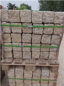 Rough Pineapple Yellow Granite Kerb,Kerbstone,Curb,Curbstone,Side Stone,Road Stone