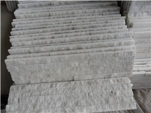 Yaan White Culture Wall Stone, Crystal White Marble Marble Tiles & Slabs