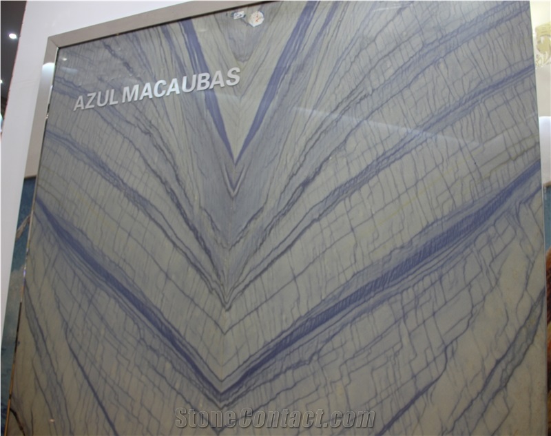 Azul Macaubas Quartzite Slabs & Tiles, Brazil Blue Quartzite