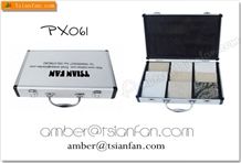 Aluminum Stone Sample Case for Quartz Stone , Granite and Marble Px061