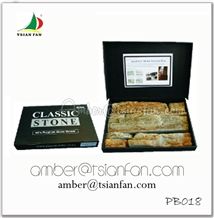 Natrual Tile Panel Culture Stone Sample Display Box