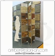 Building Stone Natrual Stone Tile Panel Display Stand