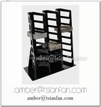 Metal Granite And Marble Stone Display Table Rack