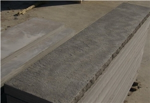 Brownstone/Brown Wave Sandstone Coping &Steps, Brown Sandstone Pool Coping