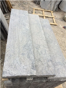 Chateau Limestone/Blue Limestone Deck Steps