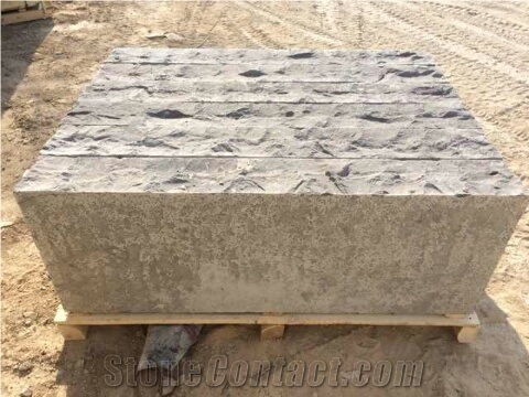 Chateau Limestone/Blue Limestone Deck Steps
