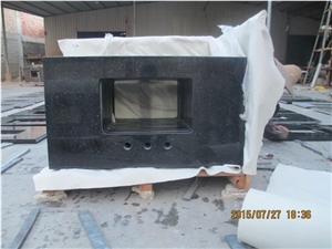 Black Galaxy Countertop,Black Worktop,Granite Top