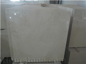 Crema Marfil Composite Tiles, Spain Beige Marble with Ceramic Tiles