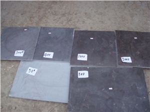 Shandong Blue Limestone Honed Tumbled Slab & Tile, China Blue Limestone