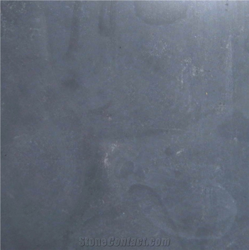 Shandong Blue Limestone Honed Tumbled Slab & Tile, China Blue Limestone