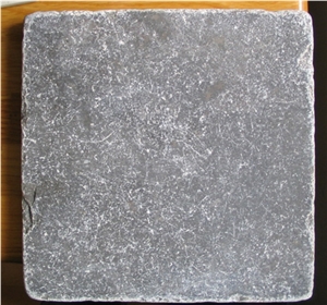 Shandong Blue Limestone Honed Tumbled Slab & Tile, China Blue Limestone