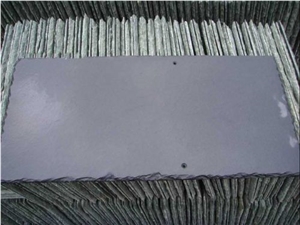 Black Slate Tiles & Slabs, China Black Slate Garden Floor Stepping Patio