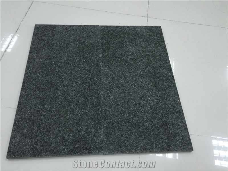 Cheap and a Grade Green Galaxy Granite Tile & Slab, China Green Granite