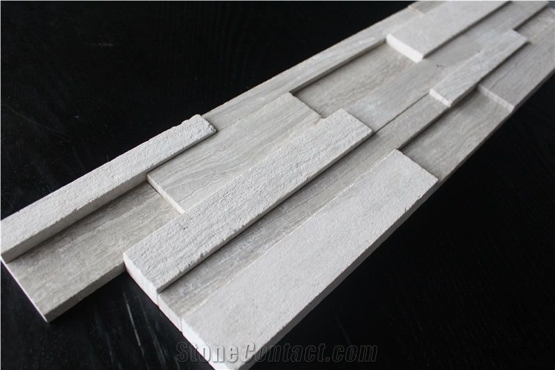 Chenille White Marble Stacker Cultured Stone Slabs & Tiles, China White Marble