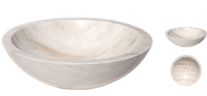 China Beige Marble Sinks & Basins, Bathroom Sink with Customer"S Demanding