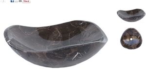 China Beige Marble Sinks & Basins, Bathroom Sink with Customer"S Demanding