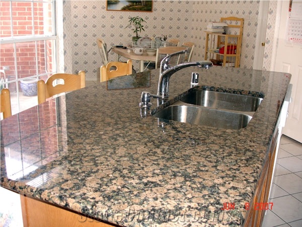 Granite Kitchen,Granite Countertops,Imported Granite,Baltic Brown Kitchen Countertops