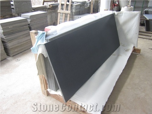 Hot and Competitive Chinese Black Basalt Tiles & Slabs, China Black Basalt