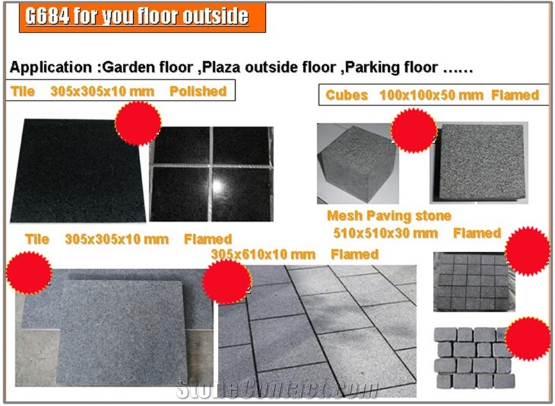 Jumbo Black Granite Cube Stone