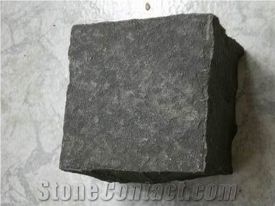 Jumbo Black Granite Cube Stone