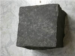 Jumbo Black Granite Cube Stone
