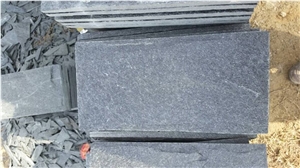 Natural Black Quartzite Cube Stone & Pavers Hot Selling